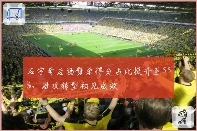 石宇奇后场劈杀得分占比提升至55%，进攻转型初见成效