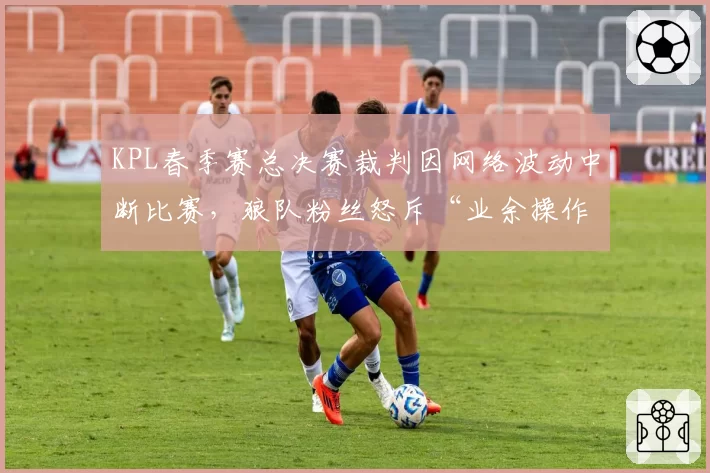 KPL春季赛总决赛裁判因网络波动中断比赛，狼队粉丝怒斥“业余操作”引众怒