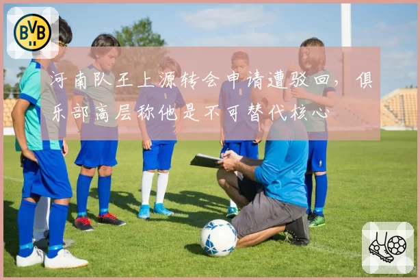 河南队王上源转会申请遭驳回，俱乐部高层称他是不可替代核心